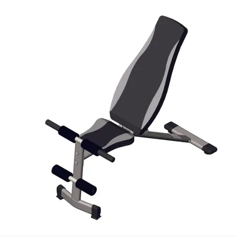 Adjustable decline bench